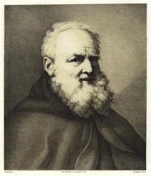 Porträt eines bärtigen Mannes